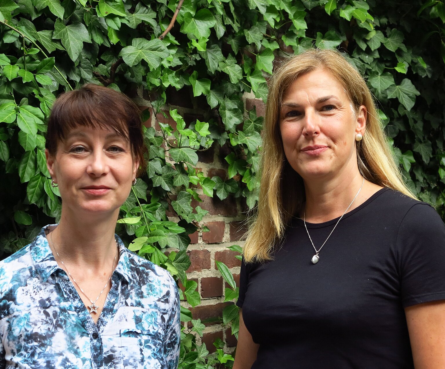  – links Sascha Fobbe, rechts Beate Krämer; Foto: Corinna Blümel