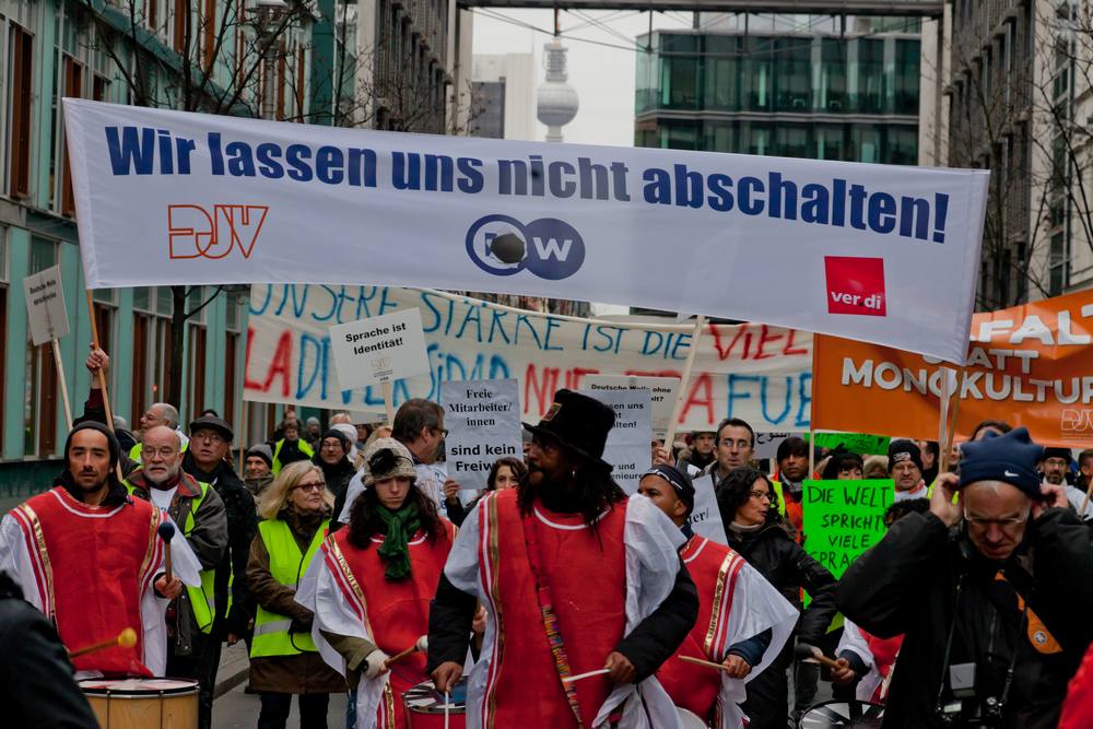  – "Wir lassen uns nicht abschalten": Das war die klare Ansage bei der Demo in Berlin. Foto: Boris Geilert